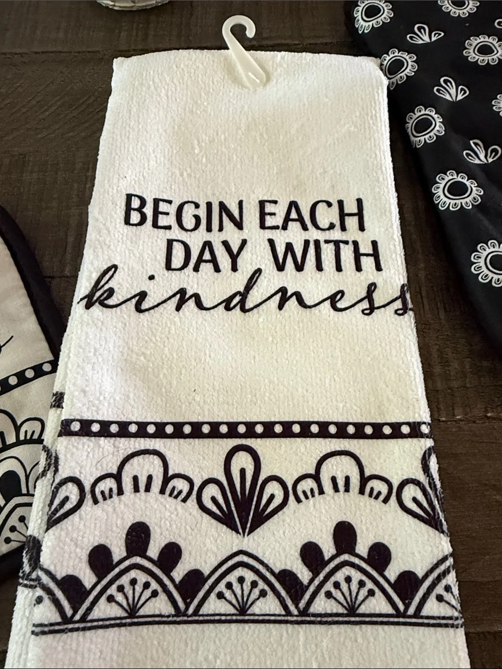 Kitchen set - 3 piece - Begin Each Day with Kindness